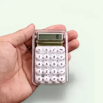 Отличный цифровой калькулятор, Компактный студенческий калькулятор, ЖК-дисплей, арифметические вычисления, 8-значный Ручной цифровой калькулятор 3