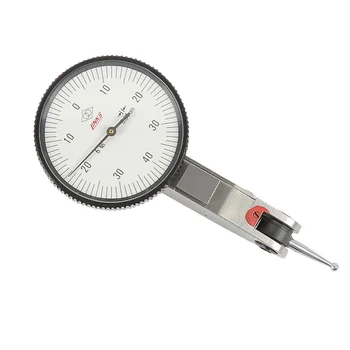 Точный измерительный индикатор с циферблатом, прецизионный метрический с направляющими в виде ласточкиного хвоста, крепление для измерительного инструмента 0-0,8 мм 0,01 мм
