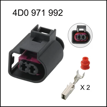 100SET 4D0971992 DJ7025B-3.5-21 автомобильный водонепроницаемый соединительный разъем с 2-контактным разъемом для подключения кабеля к розетке
