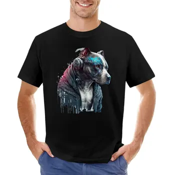 Киберпанк DJ Pitbull # 2 футболка спортивные рубашки плюс размер футболки мужская одежда