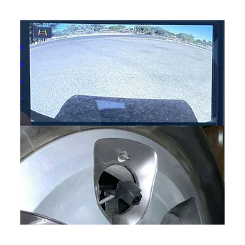 Резервная Камера Заднего Вида, Камера Заднего Вида на Запасном Колесе для Jeep Wrangler 2007-2018, Регулируемый Угол Объектива 4