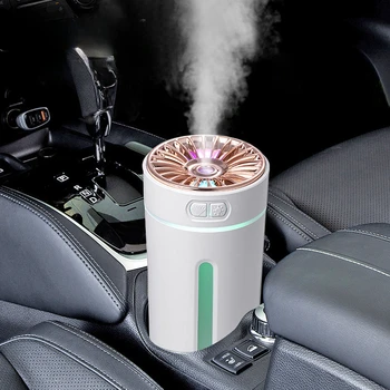 Портативный автомобильный увлажнитель воздуха USB с функцией ароматерапии и очистки воздуха, работающий от прикуривателя для удаления запахов 1
