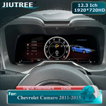 ЖК-спидометр в кабине автомобиля, комбинация приборов для Chevrolet Camaro 2010 -2015 Цифровой кластер, ЖК-цифровая панель приборной панели 0
