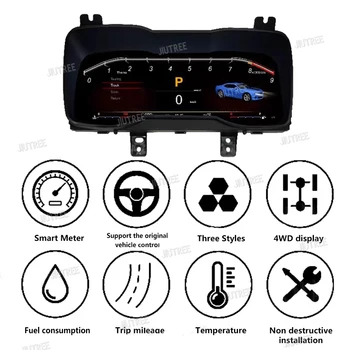 ЖК-спидометр в кабине автомобиля, комбинация приборов для Chevrolet Camaro 2010 -2015 Цифровой кластер, ЖК-цифровая панель приборной панели 4