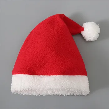 3ШТ Рождественский набор для косплея Для маленьких мальчиков и девочек, Рождественский Санта-Клаус, Флисовая теплая верхняя одежда, наряды, Рождественская одежда, Костюм ropa de niño 4
