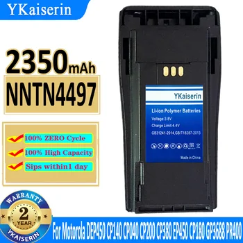 YKaiserin NNTN4497 Аккумулятор Большой Емкости емкостью 2350 мАч Для Motorola DEP450 CP140 CP040 CP200 CP380 EP450 CP180 GP3688 PR400