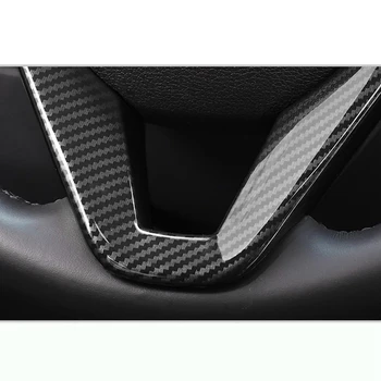 Аксессуары ABS для Hyundai Tucson 3Th 2015-2019 LHD Рулевое колесо автомобиля с блестками Внутренняя отделка 4