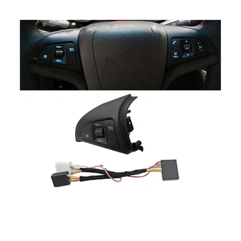 Кнопка круиз-контроля скорости автомобиля с ремнем безопасности 96892140 для Chevrolet Cruze 2009-2014 Многофункциональный переключатель рулевого колеса 0