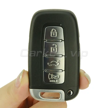 Умный автомобильный ключ Remotekey 4 кнопки 434 МГц для Hyundai Accent Elantra IX35 Автомобильный аксессуар с бесключевым доступом 0