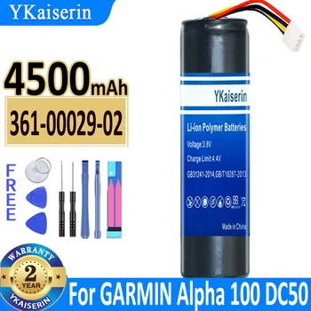 YKaiserin Аккумулятор Для GARMIN Alpha 100 DC50 GAA002 GAA003 GAA004 T5 TT10 TT15/VivoSmart HR/VivoSmart HR + Approach X40 2