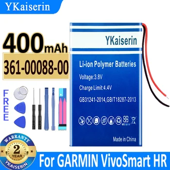 YKaiserin Аккумулятор Для GARMIN Alpha 100 DC50 GAA002 GAA003 GAA004 T5 TT10 TT15/VivoSmart HR/VivoSmart HR + Approach X40 3