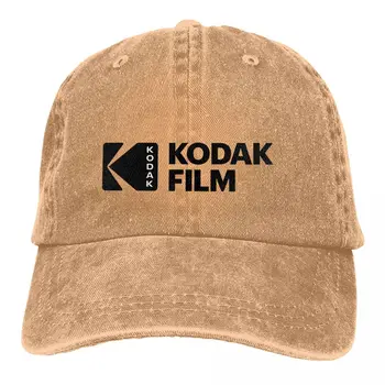Выстиранная мужская бейсболка Kodak Photography Art Trucker Snapback Caps, папина шляпа, шляпы для гольфа
