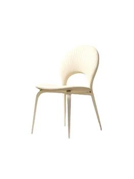 G-20 G-24 Легкий роскошный обеденный стул во французском кремовом стиле, современный простой домашний стул со спинкой, белый гостиничный сетевой красный дизайнерский стул