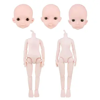 12-дюймовые куклы с шаровыми шарнирами ручной работы для украшения дисплея макияжа своими руками