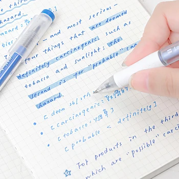 3 шт. /компл. Простая Многоцветная гелевая ручка для печати, Набор маркеров, Креативные материалы для журналов 