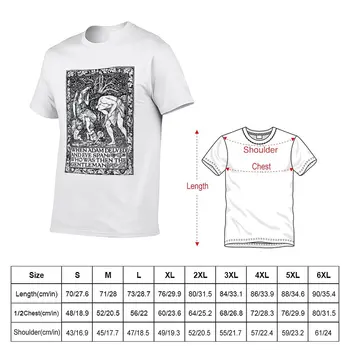 Новая футболка When Adam Delved and Eve Span, одежда из аниме, футболки для спортивных фанатов, спортивная рубашка, мужские футболки с графическим рисунком. 1