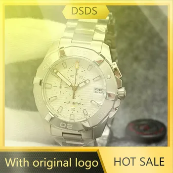 Мужские водонепроницаемые кварцевые часы Dsds 904L из нержавеющей стали 44 мм -бирка 0