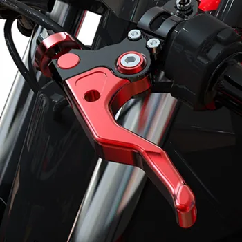 Для Honda CBR250R 2011 2012 2013 Алюминиевая система легкого вытягивания рычага сцепления с ЧПУ, Короткая ручка рычага сцепления в сборе