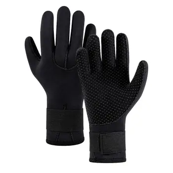 3 мм Неопреновые Перчатки Перчатки Для Гидрокостюма Удобные Противоскользящие Перчатки Для Подводного Плавания